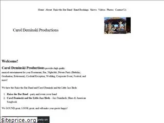 caroldeminskiproductions.com