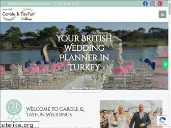 caroletayfunweddings.com