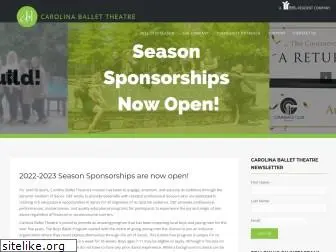 carolinaballet.org