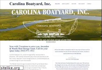 carolinaboatyard.com