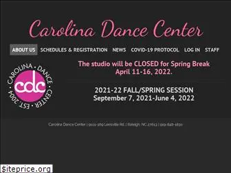 carolinadancecenter.com