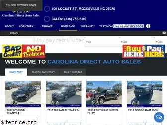 carolinadirectautosales.com