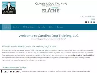 carolinadogtraining.com