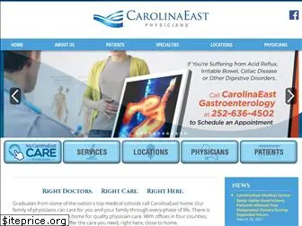 carolinaeastphysicians.com