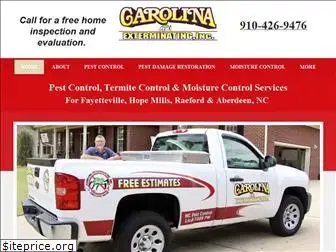 carolinaexterminatingnc.com