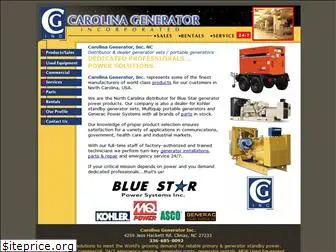 carolinageneratorinc.com