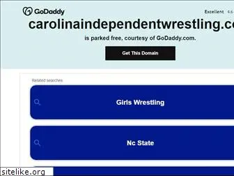 carolinaindependentwrestling.com