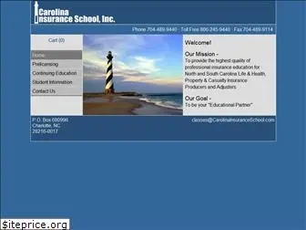 carolinainsuranceschool.com