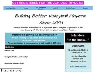 carolinaislandersvb.com