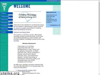 carolinaneurologyspartanburg.com