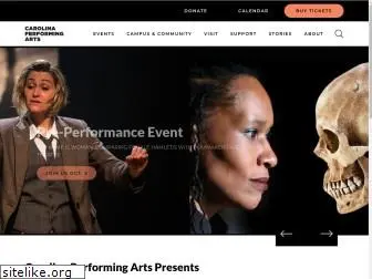 carolinaperformingarts.org