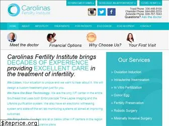 carolinasfertilityinstitute.com