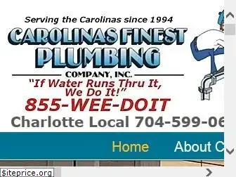 carolinasfinestplumbing.com