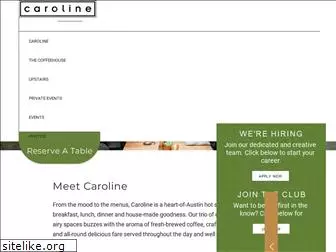 carolinerestaurant.com