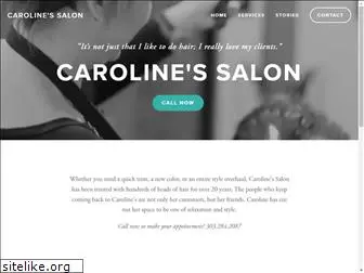 carolines-salon.com