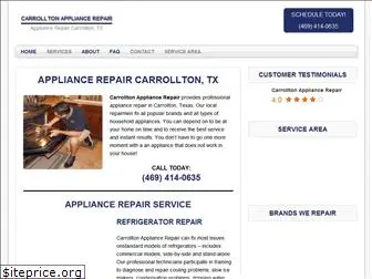 carolltonappliancerepair.com