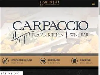 carpacciotuscankitchen.com