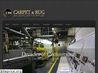 carpetandrugbacking.com