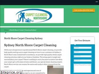 carpetcleanersnorthshore.com