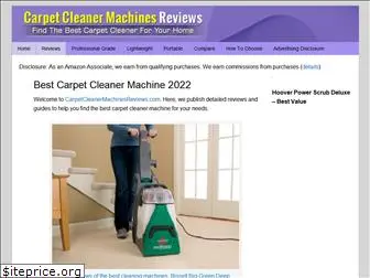 carpetcleaningmachinesreviews.com