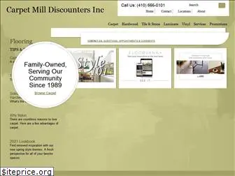 carpetmilldiscountersinc.com