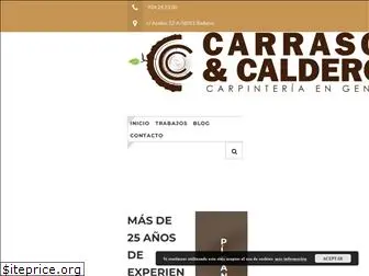 carpinteriacarrascoycalderon.es