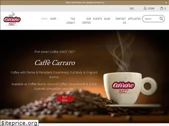 carrarocaffe.com