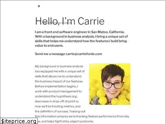 carrieforde.com