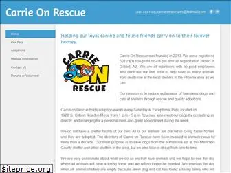 carrieonrescue.org