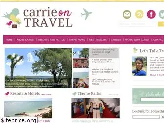 www.carrieontravel.com