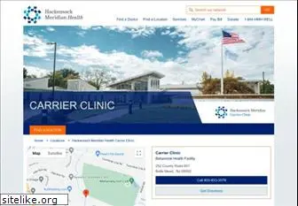 carrierclinic.org