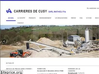carrieres-de-cusy.com