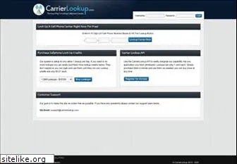 carrierlookup.com