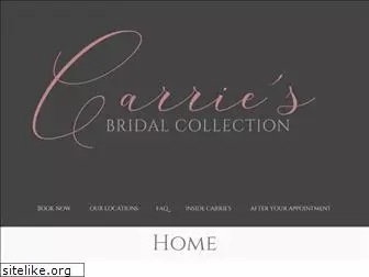 carriesbridalcollection.com