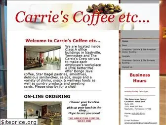 carriescoffee.com