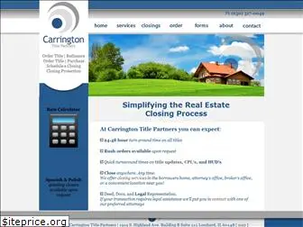 carringtontitle.com
