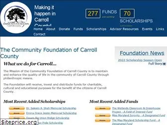 carrollcommunityfoundation.org