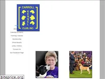 carrollkennelclub.org