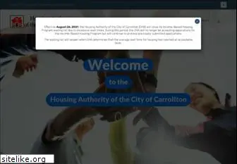 carrolltonhousingauthority.com