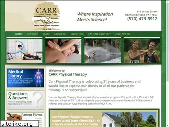 carrphysicaltherapy.com