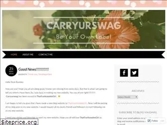 carryurswag.wordpress.com