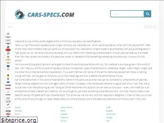 cars-specs.com