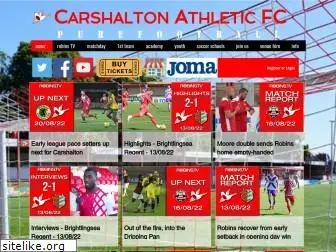 carshaltonathletic.co.uk