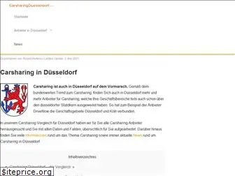 carsharingduesseldorf.com