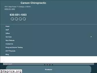 carsonchiropractic.com