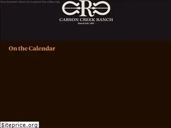 carsoncreekranch.com