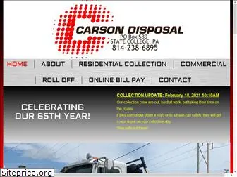 carsondisposal.com