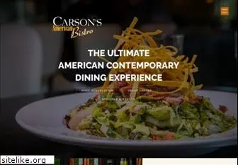 carsonsamericanbistro.com