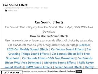 carsoundeffect.com