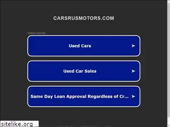 carsrusmotors.com
